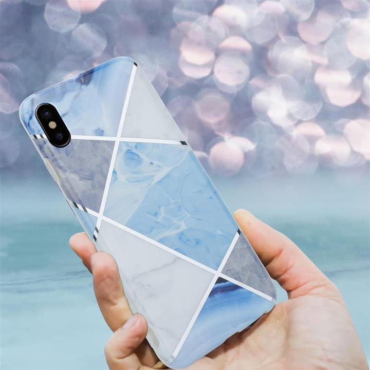 Image du produit Cadorabo Couverture IMD TPU Marbre coloré (Apple iPhone X)