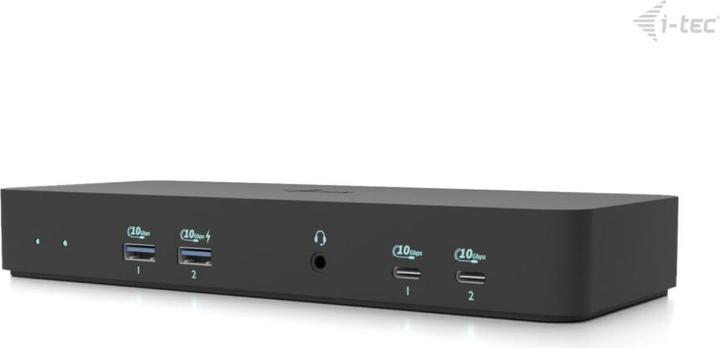 Produktbild i-tec USB-C Intelligent Triple DS+PD 100, USB-C (USB-C, 8 Ports)
