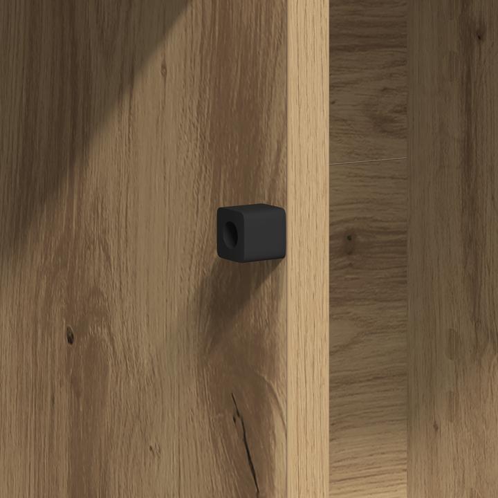 Actual product image VidaXL TV cabinet solid oak 100x38x49 cm wood-based material