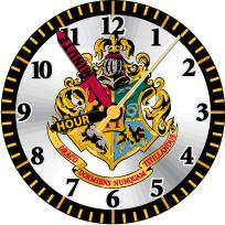 Actual product image Accutime Harry Potter kids watch (black), analog wrist watch with labeled hands for learning d (Analogue wristwatch, 30 mm)