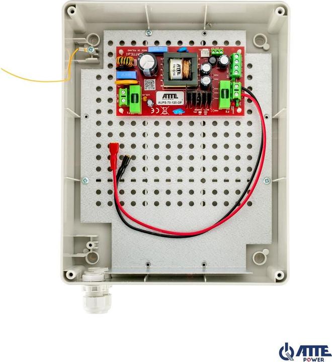 Actual product image Atte SMPS 12V 6A 72W buffer power supply AUPS-70-120-L1 (72 W)