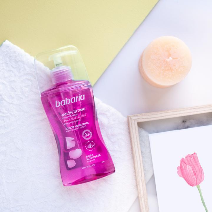 Immagine prodotto Babaria ROSA MOSQUETA Sapone intimo 300 ml (300 ml, Lozione per il lavaggio intimo)