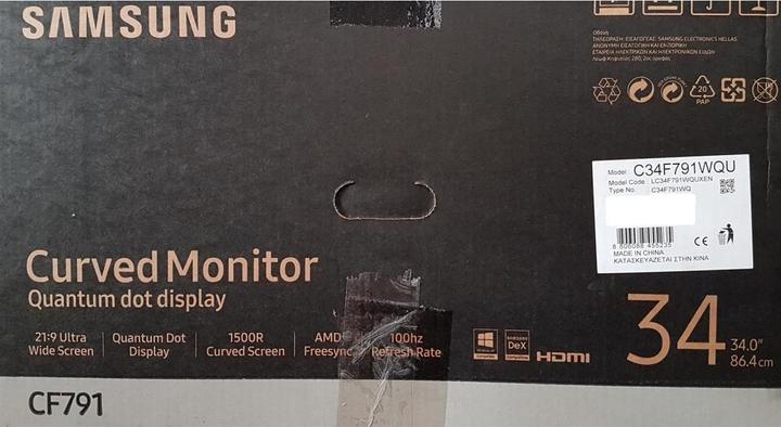 Produktbild Samsung C34f791 (3440 x 1440 Pixel, 34")