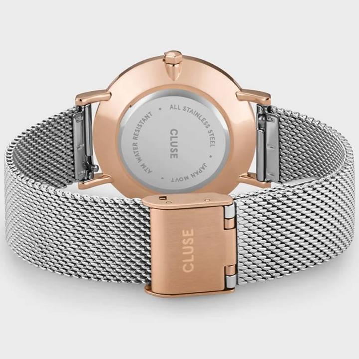Immagine prodotto Cluse Minuit Mesh Rosé (Orologio da polso analogico, 33 mm)