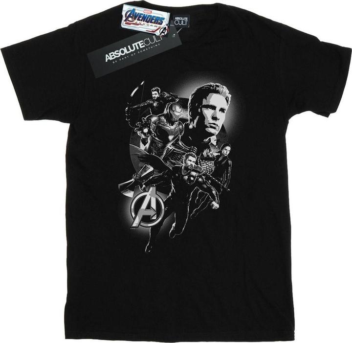 Produktbild Avengers Endgame Mono Heroes TShirt (4XL)