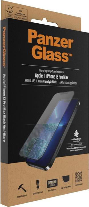 Immagine prodotto PanzerGlass Case Friendly Anti-Glare AB (1 Pezzo/i, Apple iPhone 13 Pro Max)