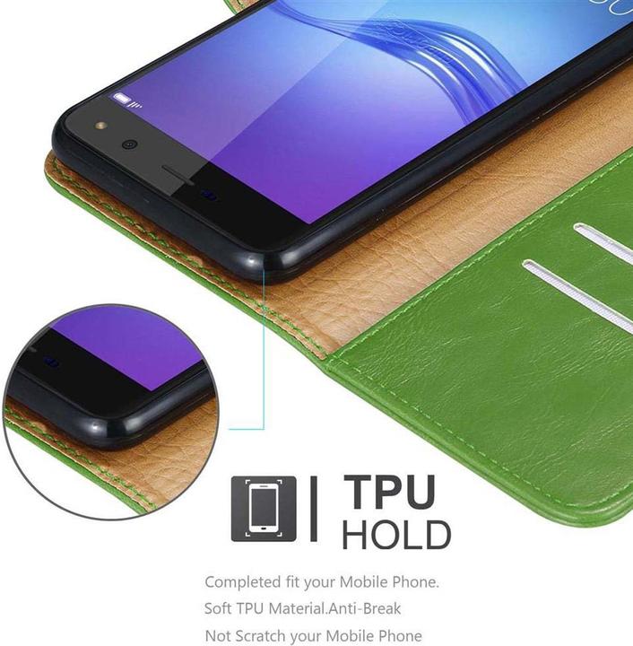 Produktbild Cadorabo Book Luxury Cover (Huawei Y6 (2017))
