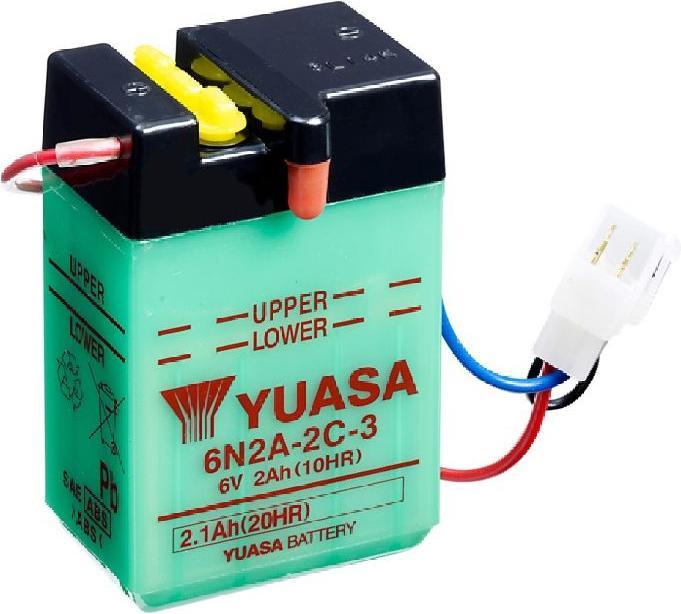 Image du produit Yuasa Garantie limitée de 6 mois (6 V, 2 Ah)