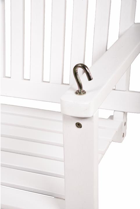 Immagine prodotto Garden Pleasure Panca sospesa Augusta 985111 legno bianco 130,0 cm