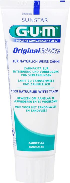 Actual product image GUM Toothpaste Original White (75 ml)