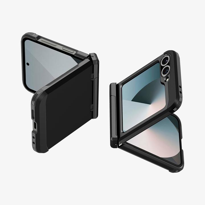 Immagine prodotto Spigen - Tough Armor Pro MagSafe - Samsung Galaxy Z Flip6 / Flip7 FE - Black (Samsung Galaxy Z Flip6, Samsung Galaxy Z Flip7 FE)