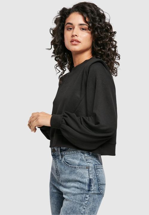 Image du produit Urban Classics Ladies Padded Shoulder Modal Terry Crewneck (4XL)