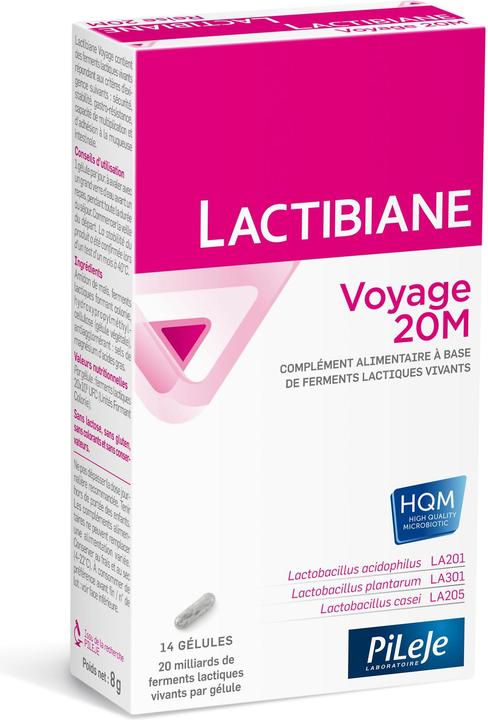Lactibiane Reise 20M (14 Stück, Kapseln, 22 g)