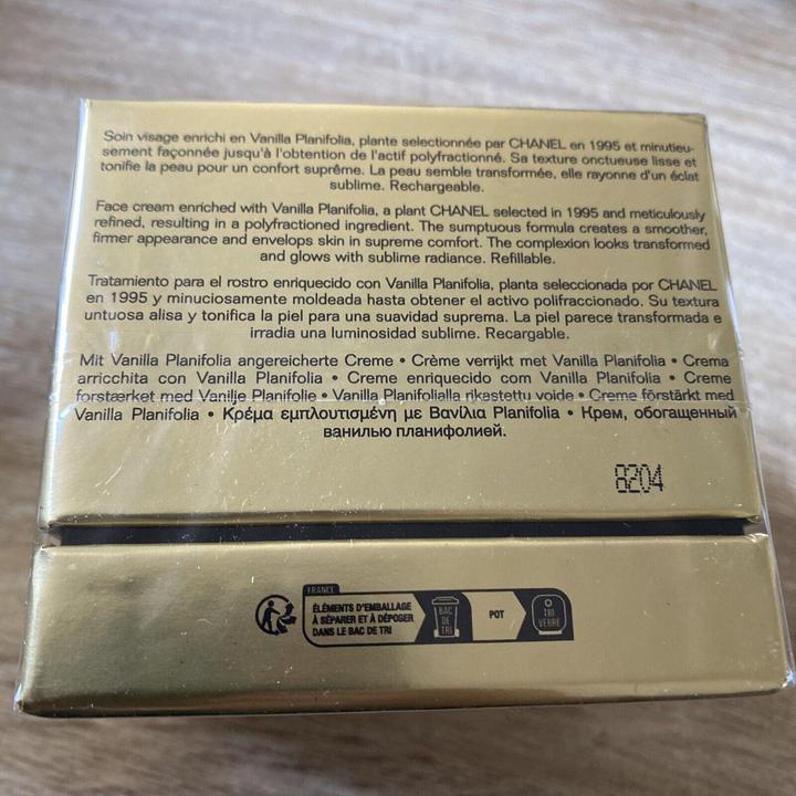 Actual product image Chanel Sublimage La Crème Texture Suprême 50 g (50 ml, 24h cream)