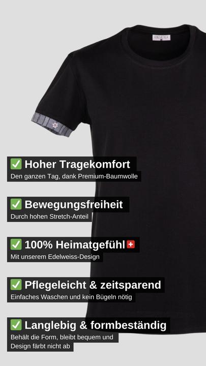 Produktbild Edelvetica T-Shirt Edelweiss Original Herren (L)