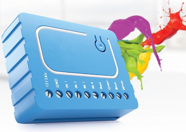 Actual product image Qubino RGBW Dimmer (Switch actuator, Dimming actuator)