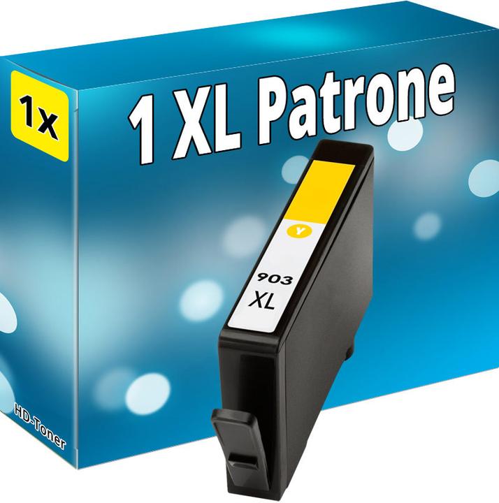 Produktbild Druckfuxx TINTE PATRONEN 903-XL-Y für HP OfficeJet 6950 6960 6962 6968 6970 6975