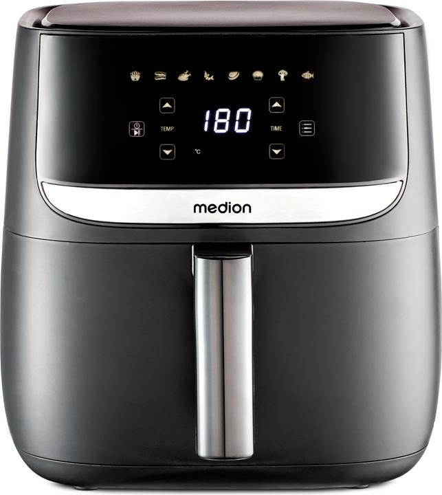 Produktbild Medion Heissluft-Fritteuse MD 10532, 1 kg, Schwarz