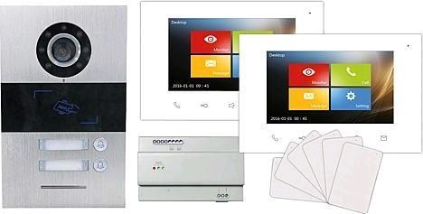 Actual product image EGB Promotional package Villa 2 family door station set