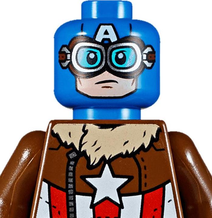 Actual product image LEGO Marvel Super Heroes Captain America: Jet plane (76076, LEGO Marvel)