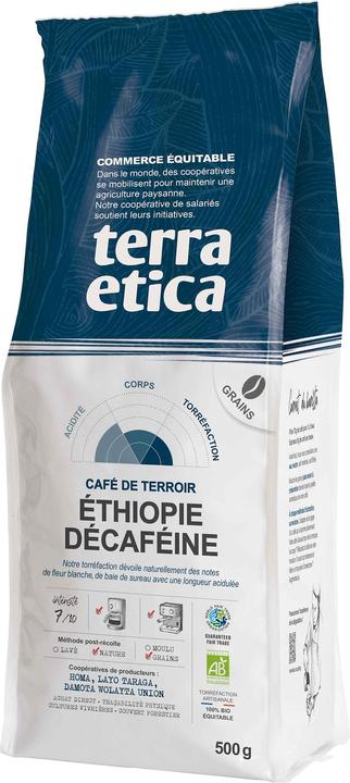 Produktbild Café Michel Kaffee kaffeeless Arabica 100 % Äthiopien Fair Trade Bio 500 g - Cafe Michel (500 g)