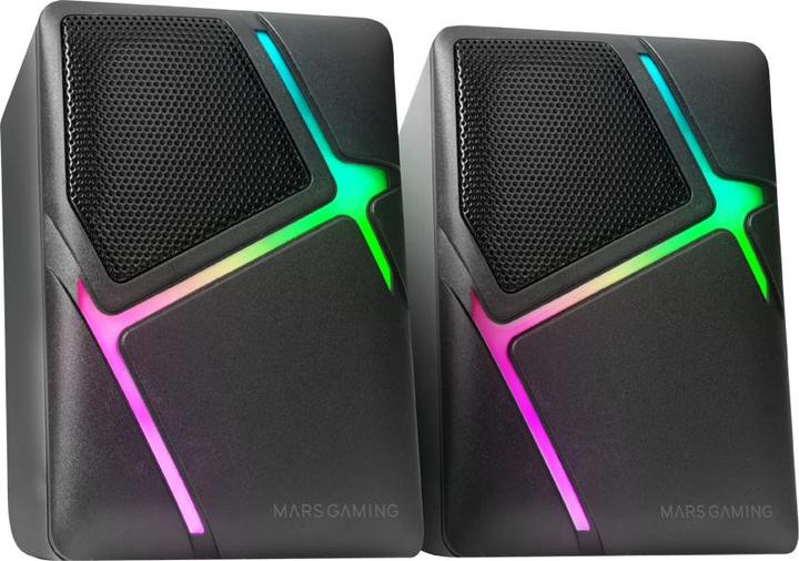 Actual product image Mars Gaming Enceintes Bluetooth MS-H RGB (Noir)