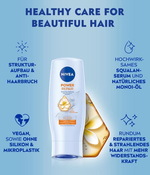 Produktbild NIVEA Power Repair Spülung Fl 200 ml (200 ml)