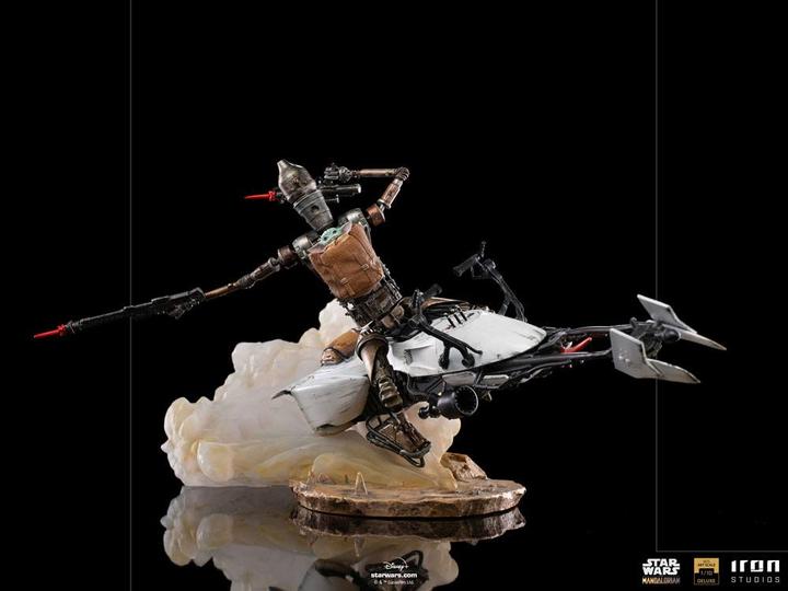 Immagine prodotto Iron Studios Statuetta di Star Wars The Mandalorian 1/10 Deluxe Art Scale IG-11 & The Child 20 cm