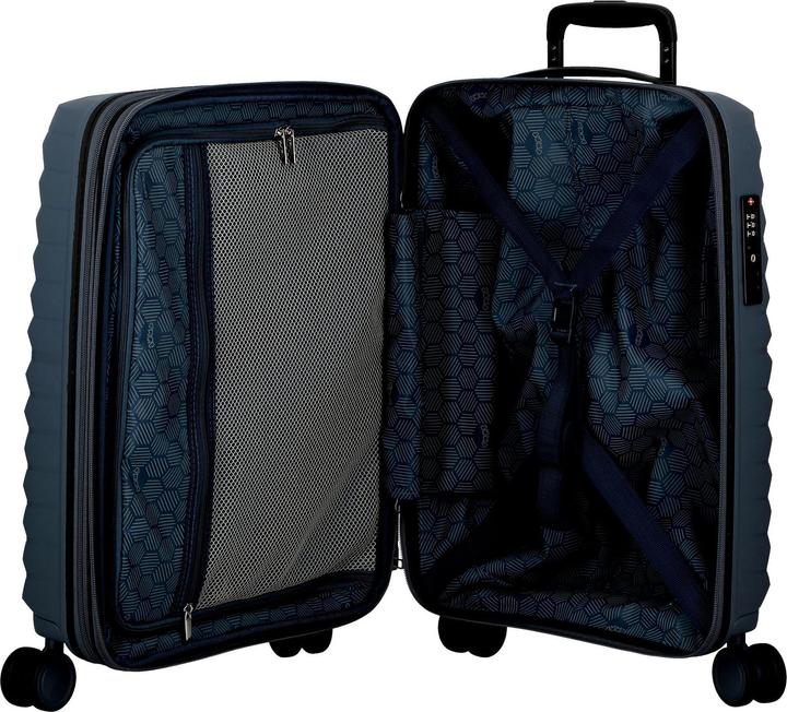 Produktbild Jump Xwave 4 Rollen Kabinentrolley 55 cm mit Dehnfalte (35 l, Handgepäck (bis 50l))
