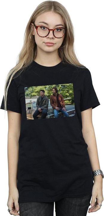 Immagine prodotto Supernatural Impala Brothers Maglietta Ampia Donna (XL)