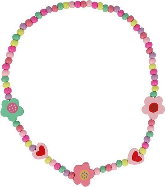 bb Klostermann Kette Holz Blumen