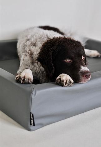 Actual product image Bia Kunstleer Hoes Hondenmand Grijs (Dog)