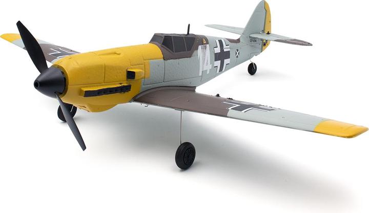 Modster MDX PRO BF 109 450mm electric motor warbird RTF incl. 6-axis flight attitude stabilisation and (Warbird)