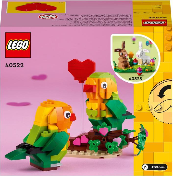 Image du produit LEGO Tourterelles de la Saint-Valentin (40522, LEGO Classic)