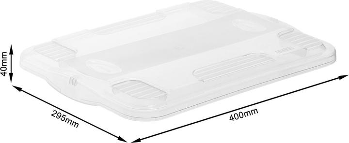 Actual product image Rotho Agilo (40 x 29 x 4 cm, 1 l)