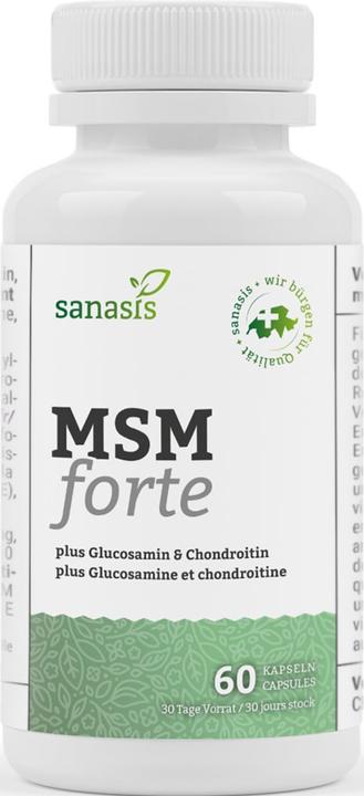 Sanasis MSM Glucosamin & Chondroitin Kapsel (60 Stück, Kapseln, 84 g)