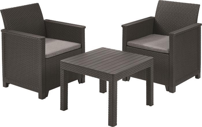 Produktbild Keter Zestaw balkonowy EMMA BALCONY SET - grafitowy