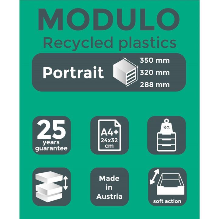 Produktbild Exacompta Modulierbar Schubladenboxen (A4+)