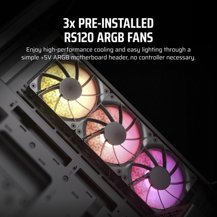 Produktbild Corsair iCUE Link 3500X RGB (mATX, Mini-ITX, ATX, E-ATX)