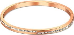 Produktbild JVD Solid bronze bracelet with zircons SSSB0055XI8RO - Dimension: 6.4 x 5.3 cm