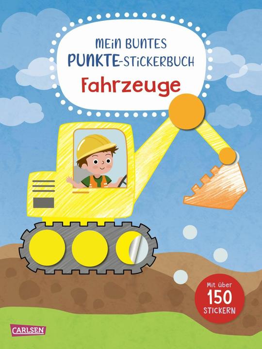 Produktbild Mein buntes Punkte-Stickerbuch: Fahrzeuge