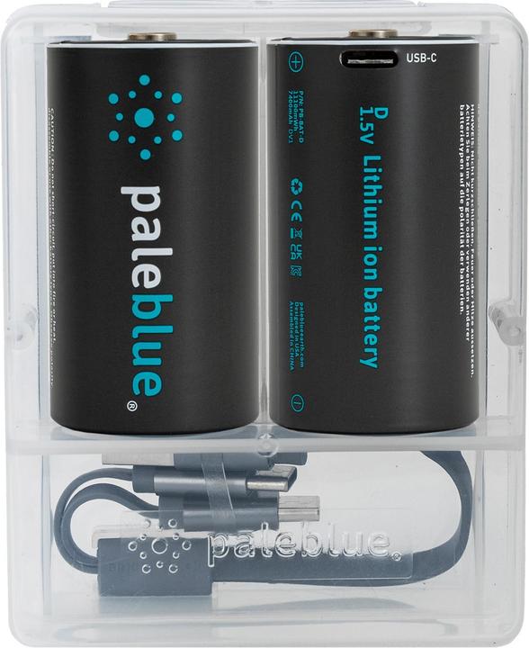Image du produit Pale Blue Battery D USB-C (2 pcs, D, 5000 mAh)