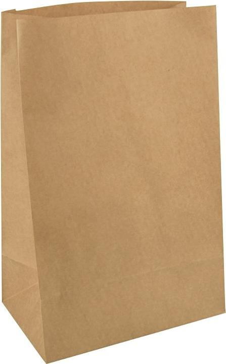Image du produit Papstar Pochettes en papier avec fond en bloc, 295 x 190 x 120 mm (250 pièce(s))