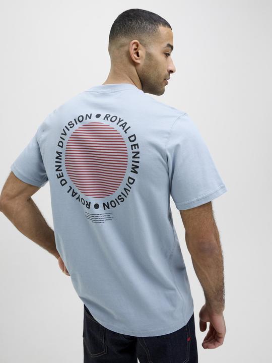 Actual product image Jack & Jones RDD Rückenprint Rundhals T-shirt T-shirt (L)