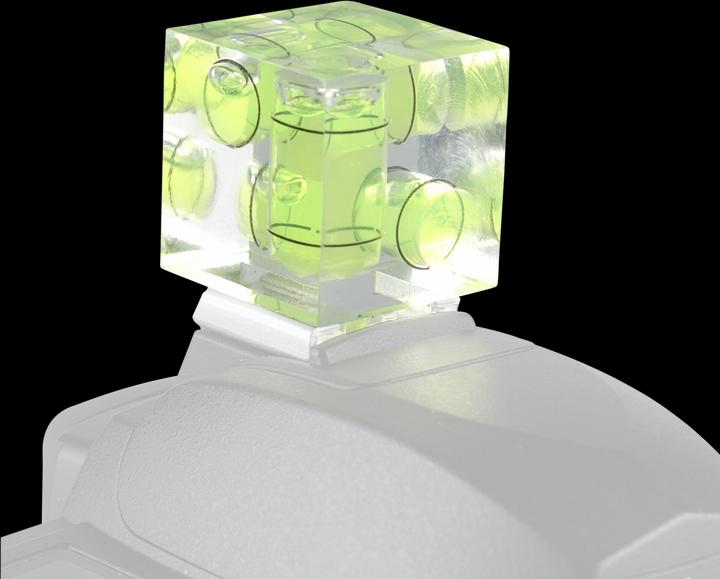 Actual product image Walimex Camera spirit level 3 bubble levels (2.50 cm)