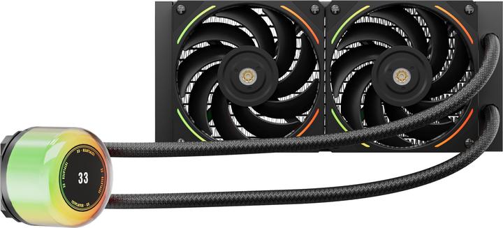 Actual product image 1stplayer Kit Watercooling AIO CC RGB - 240mm (Noir)