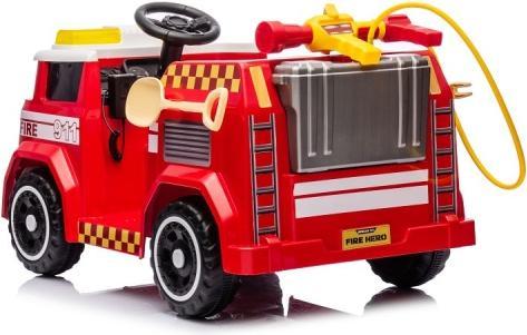 Productafbeelding Es-toys Kinderfahrzeug – Elektro Auto „Feuerwehr“ – 12V7AH Akku, 4 Motoren - Fernsteuerung, MP3 + Si (12 V)
