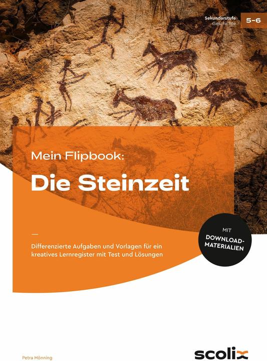 Produktbild Mönning:Mein Flipbook: Die Steinzeit (Deutsch, Petra Mönning, 2024)
