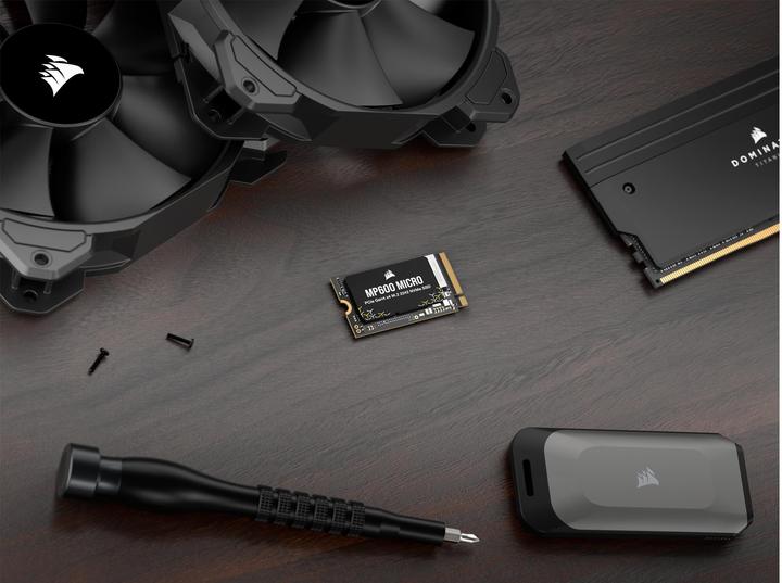Actual product image Corsair MP600 Micro (1000 GB, M.2 2242)