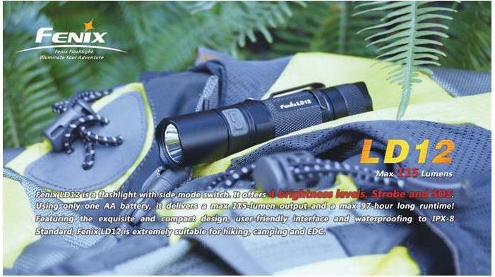 Immagine prodotto Fenix Ld12 2017 (10.25 cm, 320 lm)